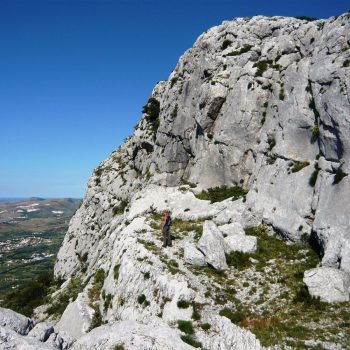 Mali Kozjak, ten noorden van Split